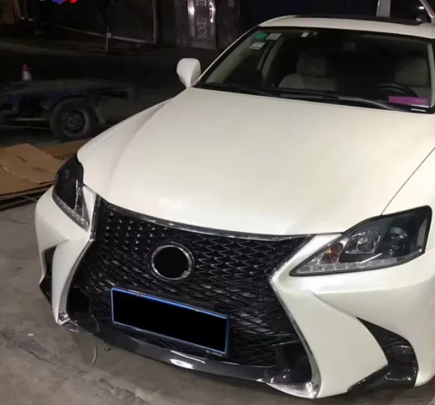 Factory Direct PP Car Body Kits F-sport Style IS250 Front Bumper With Grille for Is250 Is300 2006-2012 Update GSF Facelift
Factory Direct PP Car Body Kits F-sport Style IS250 Front Bumper With Grille for Is250 Is300 2006-2012 Update GSF Facelift