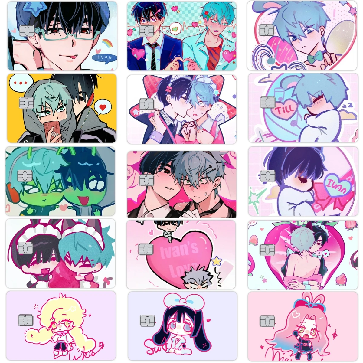 Милые аниме-наклейки Kawaii ALIEN STAGE Till Luka Mizi Sua для украшения банковских карт (кредитных, дебетовых, VISA) – подарок для фанатов
Милые аниме-наклейки Kawaii ALIEN STAGE Till Luka Mizi Sua для украшения банковских карт (кредитных, дебетовых, VISA) – подарок для фанатов