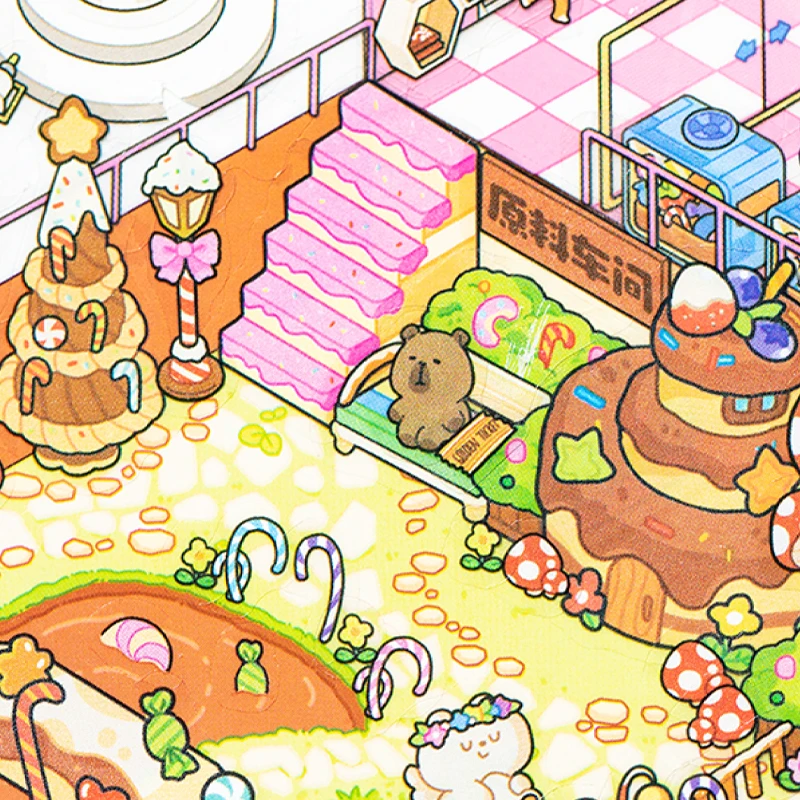 Mr Paper 6Pcs/bag 4.0 Stereoscopic Miniature Large Size Scenic Stickers Fun World Series Creative Handbook Material Decoration
Mr Paper 6Pcs/bag 4.0 Stereoscopic Miniature Large Size Scenic Stickers Fun World Series Creative Handbook Material Decoration