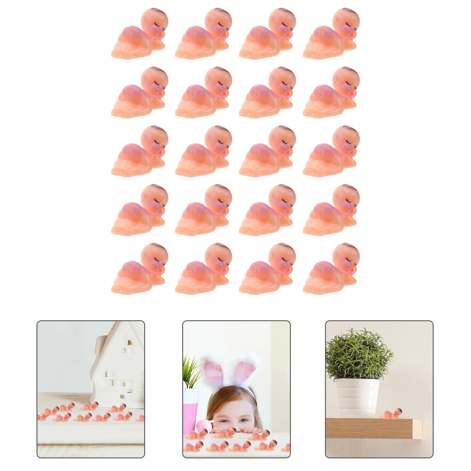 20 Pcs Baby Ornaments Sleeping Mini Party Favor Shower Plastik Decoration Household
20 Pcs Baby Ornaments Sleeping Mini Party Favor Shower Plastik Decoration Household