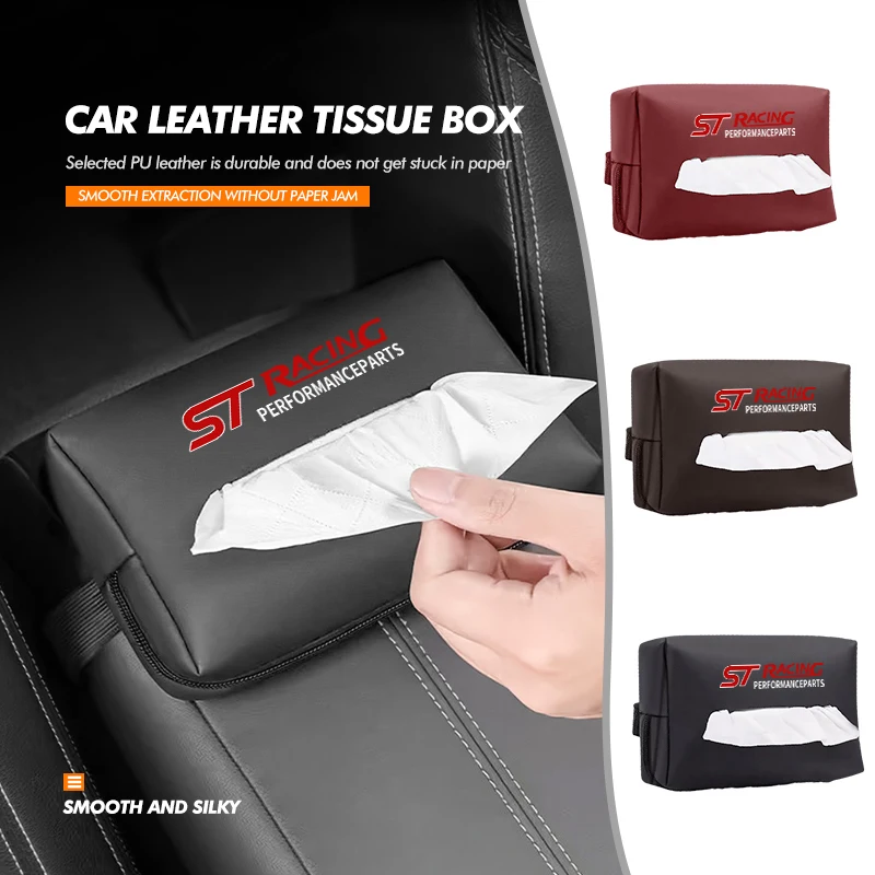 Car Tissue Box Holder Napkin Case Sun Visor Backseat Bag For Ford ST Racing RS S Mustang Kuga Fiesta Fusion Mondeo Edge
Car Tissue Box Holder Napkin Case Sun Visor Backseat Bag For Ford ST Racing RS S Mustang Kuga Fiesta Fusion Mondeo Edge