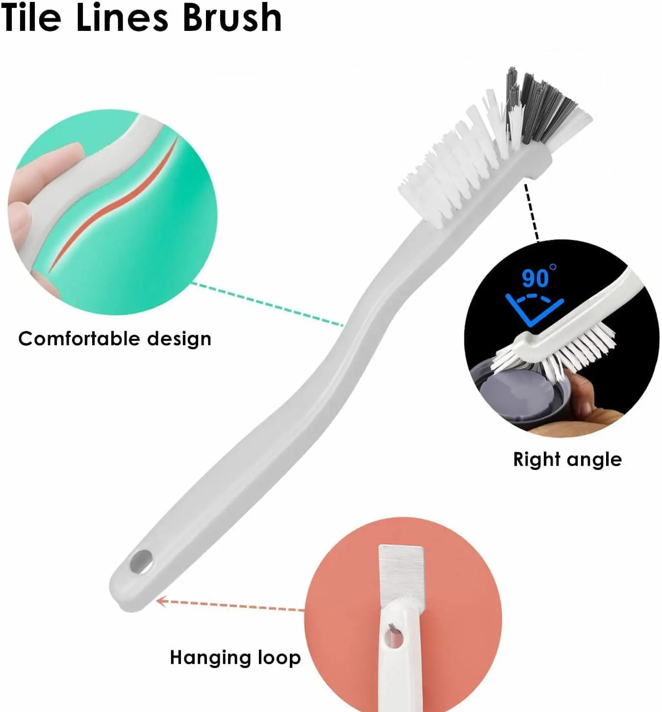 Kitchen Scrub Brush, Right Angle Cleaning Brush for Sink Household Dish Pot Pan Edge Corners, Stiff Brushes - Free Delivery
Kitchen Scrub Brush, Right Angle Cleaning Brush for Sink Household Dish Pot Pan Edge Corners, Stiff Brushes - Free Delivery