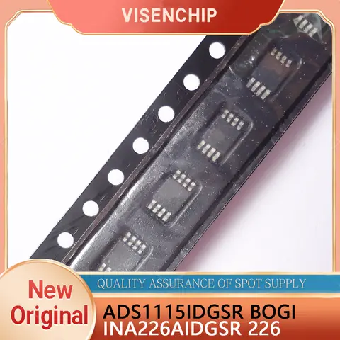 5pieces New Original ADS1115IDGSR ADS1115IDGS ADS1115 BOGI B0GI INA226AIDGSR INA226 226 MSOP-10