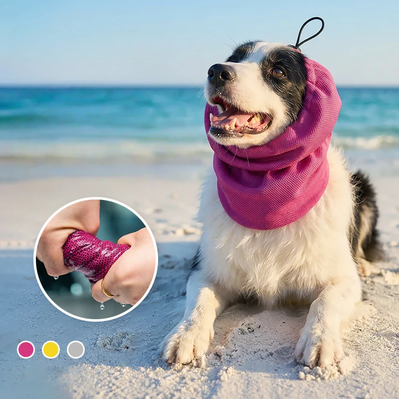Summer Pet Cooling Headband Elastic Mesh Dog Cooling Head Cover Pet Dog Earmuffs Sun Protection Headscarf Headgear
Summer Pet Cooling Headband Elastic Mesh Dog Cooling Head Cover Pet Dog Earmuffs Sun Protection Headscarf Headgear