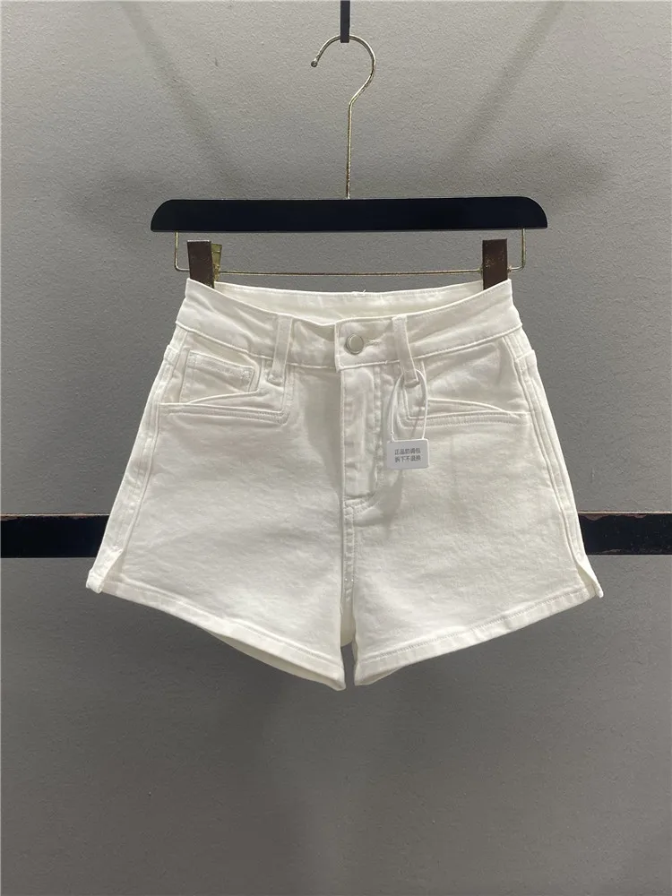 High Waist Slit Denim Shorts Women's Spring Summer New Style Elastic Slimming Small Size Sexy Wide Leg Hot Pants Casual Cotto...
High Waist Slit Denim Shorts Women's Spring Summer New Style Elastic Slimming Small Size Sexy Wide Leg Hot Pants Casual Cotto...