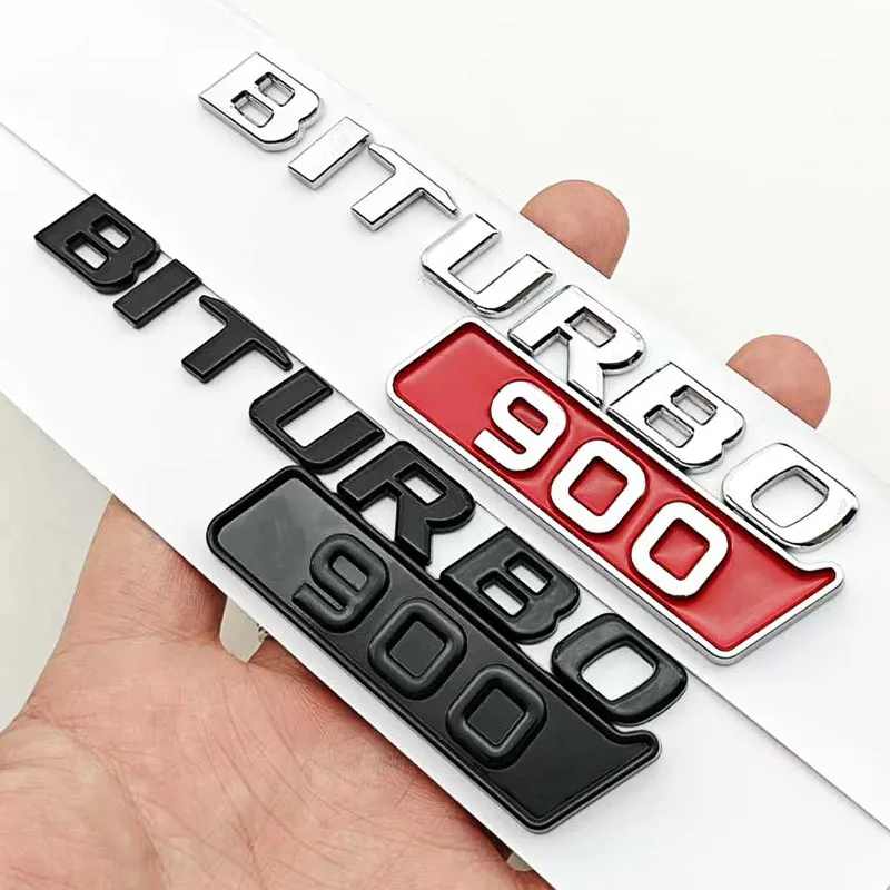 Auto Accessories ABS Car Styling Logo Biturbo 900 Badge Fender Side Sticker Emblem Decals For Mercedes Benz AMG BITURBO 900
Auto Accessories ABS Car Styling Logo Biturbo 900 Badge Fender Side Sticker Emblem Decals For Mercedes Benz AMG BITURBO 900