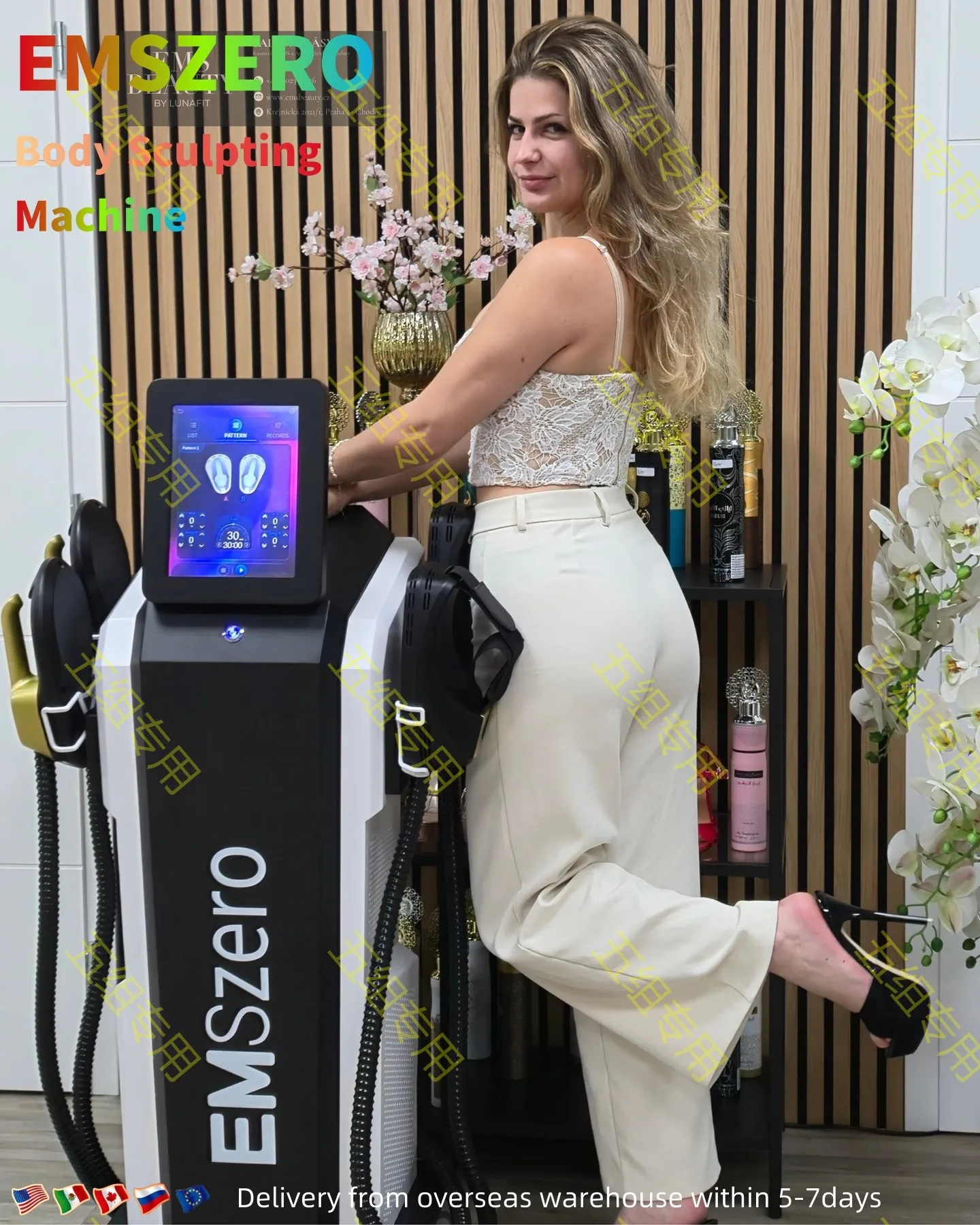Technical EMSzero6500W 15Tesla Neo RF EMS Sculpt Machine Fat Body Slimming Technology Muscle Stimulation Sculpting Folding scree
Technical EMSzero6500W 15Tesla Neo RF EMS Sculpt Machine Fat Body Slimming Technology Muscle Stimulation Sculpting Folding scree