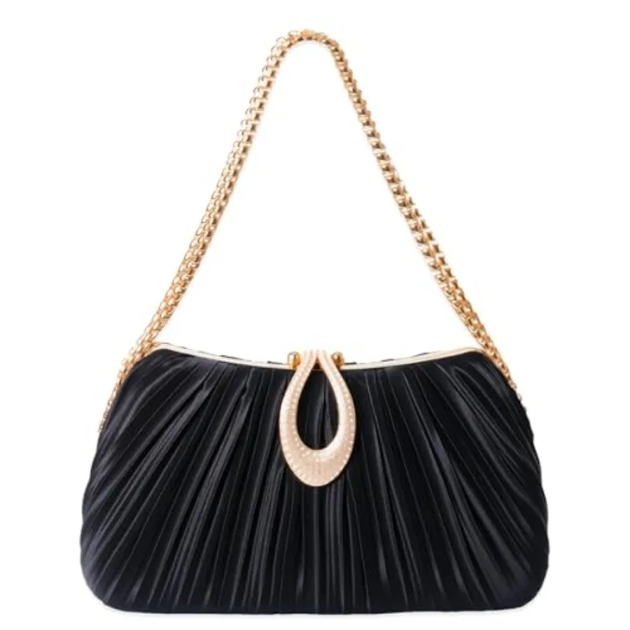 Gold Clutch Purses for Women - Elegant Sparkling evening bags for Wedding Galas, Prom Nights, Cocktail Partiesand Formal Events
Gold Clutch Purses for Women - Elegant Sparkling evening bags for Wedding Galas, Prom Nights, Cocktail Partiesand Formal Events