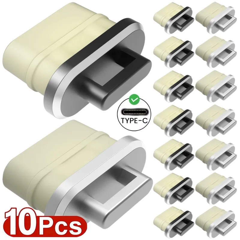 1/10PCS Type-C Dustplug with Sealing Ring Upgraded Phone Charging Port Plug for iPhone/Samsung/Huawei USB C Dustproof Cover Caps
1/10PCS Type-C Dustplug with Sealing Ring Upgraded Phone Charging Port Plug for iPhone/Samsung/Huawei USB C Dustproof Cover Caps
