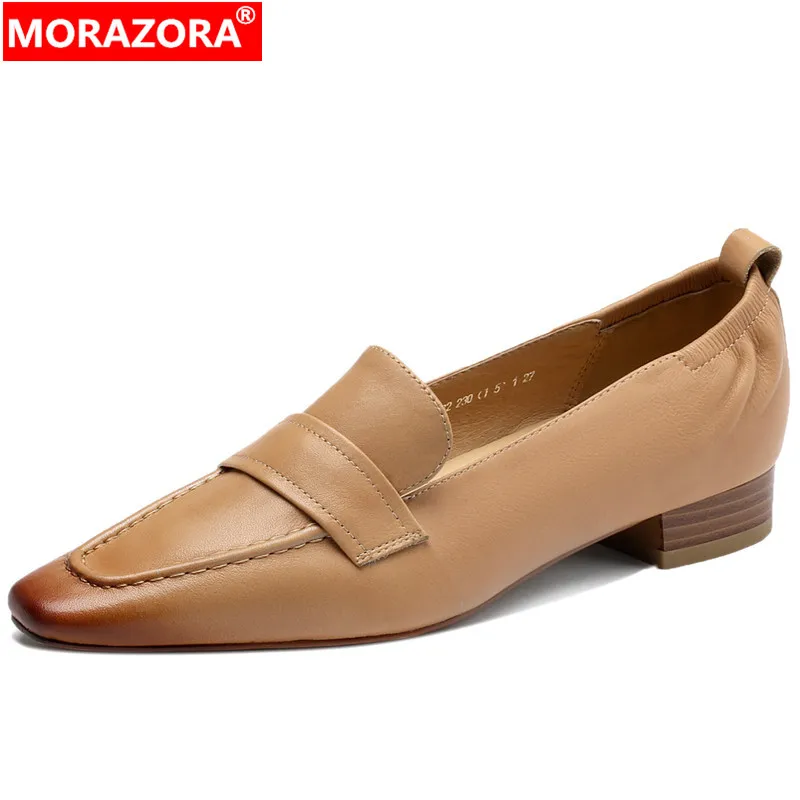MORAZORA 2024 Size 34-40 New Office Dress Ladies Flats Slip On Genuine Leather Shoes Women Loafers Spring Autumn Flat Shoes
MORAZORA 2024 Size 34-40 New Office Dress Ladies Flats Slip On Genuine Leather Shoes Women Loafers Spring Autumn Flat Shoes