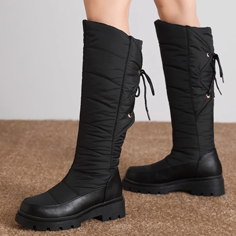 White Women's Warm Fur Snow Boots Brand Plush Winter Mother Shoes Waterproof Fashion Casual Wedge Knee High Boot Comfortable
White Women's Warm Fur Snow Boots Brand Plush Winter Mother Shoes Waterproof Fashion Casual Wedge Knee High Boot Comfortable