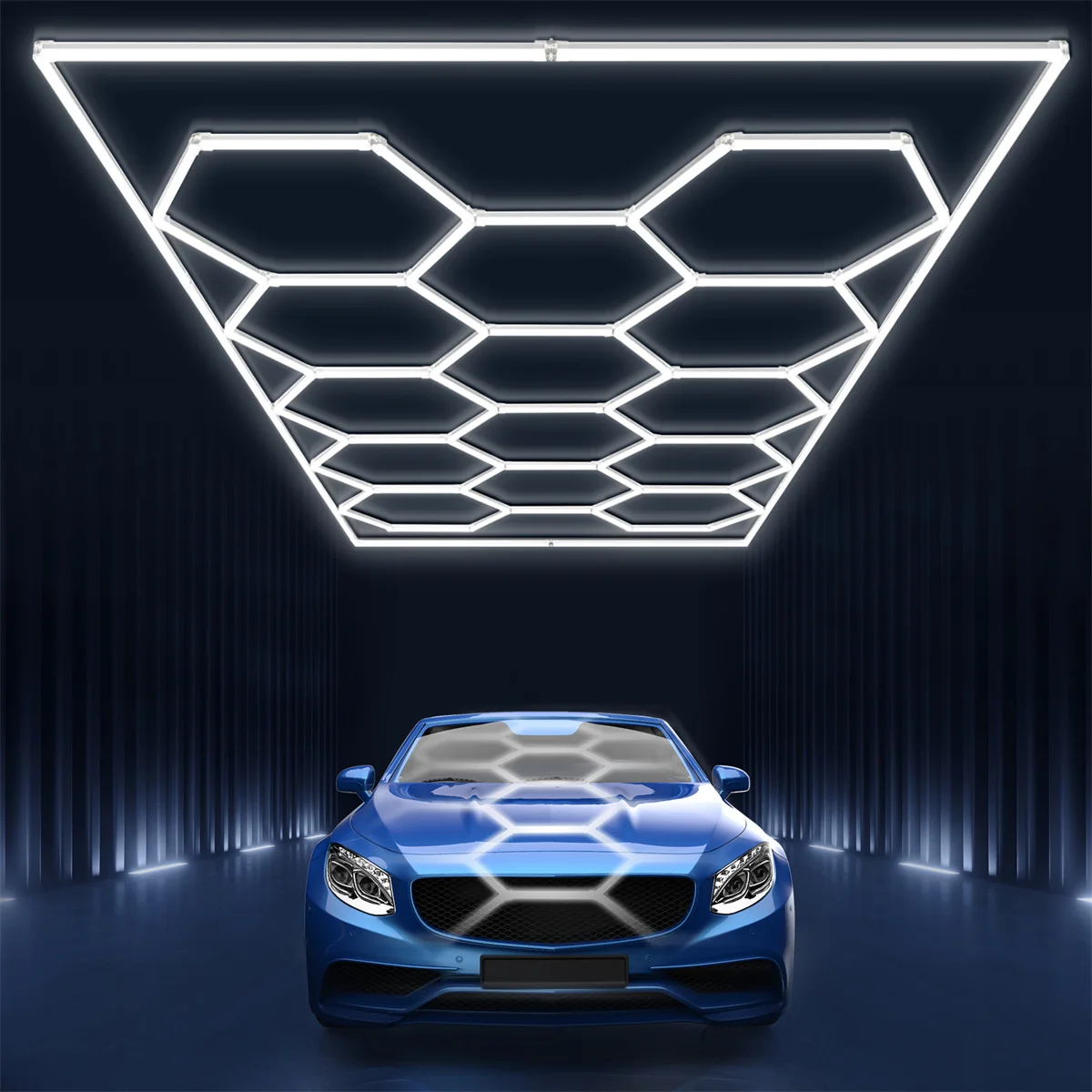 Garage Hexagon Led Ceiling Light Gym Barbershop Honeycomb Light Led Tube Lighting For Car Repair Detailing Lighting
Garage Hexagon Led Ceiling Light Gym Barbershop Honeycomb Light Led Tube Lighting For Car Repair Detailing Lighting
