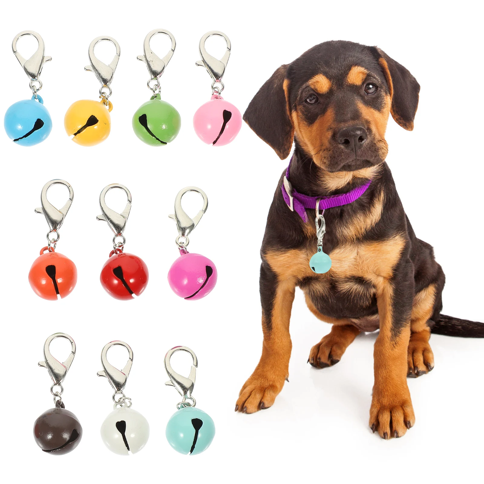 10pcs Pet Cat Dog Collar Decorative Metal Wear-Resistant Compact Diy Hanging Bells Kitten Puppy Accessories Pet Supply Dog
10pcs Pet Cat Dog Collar Decorative Metal Wear-Resistant Compact Diy Hanging Bells Kitten Puppy Accessories Pet Supply Dog