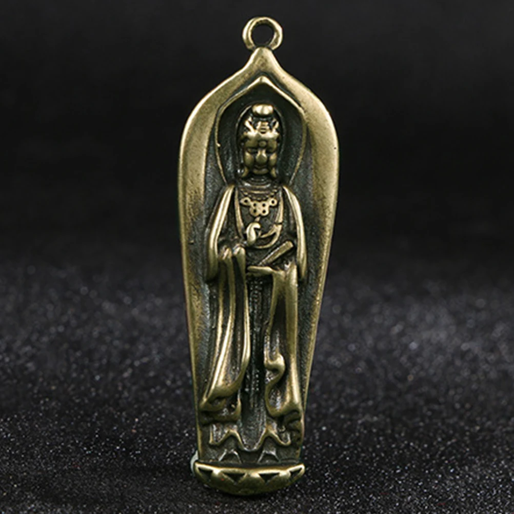 2pcs Guanyin Retro Brass Decor Diy Brass Pendant Key Chain DIY Craft Jewelry Accessories Chinese Chic Grace Unique
2pcs Guanyin Retro Brass Decor Diy Brass Pendant Key Chain DIY Craft Jewelry Accessories Chinese Chic Grace Unique