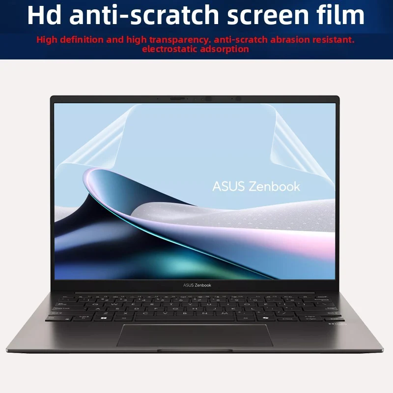 For ASUS Zenbook 14 UM3406ZA 14 inch 16:10 laptop accessories protective film HD blue screen film explosion-proof toughened film
For ASUS Zenbook 14 UM3406ZA 14 inch 16:10 laptop accessories protective film HD blue screen film explosion-proof toughened film