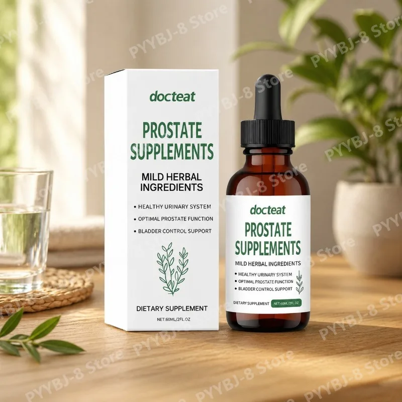 Docteat 60ml Saw Palmetto Drops Supplement Contain Mild Pumpkin Seed and Stinging Nettle Extract Support Urinary System Health
Docteat 60ml Saw Palmetto Drops Supplement Contain Mild Pumpkin Seed and Stinging Nettle Extract Support Urinary System Health