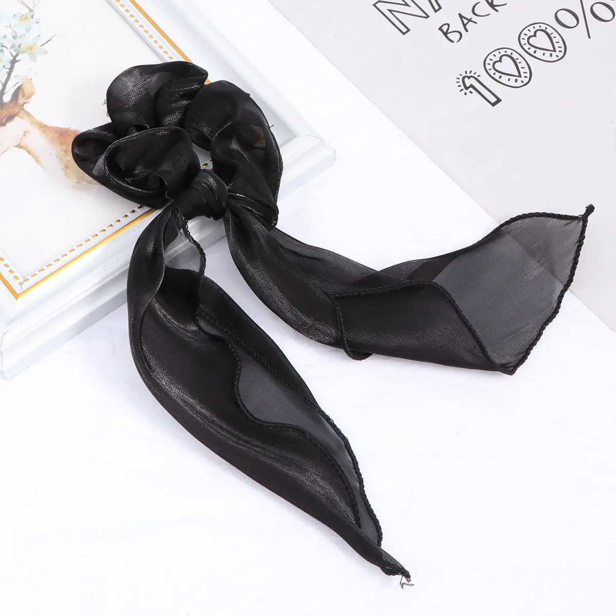 2Pcs Satin Hair Tie Set for Women Elegant Solid Color Cloth Ponytail Holder Long Hair Ring Stylish Daily Wear Gift for Her
2Pcs Satin Hair Tie Set for Women Elegant Solid Color Cloth Ponytail Holder Long Hair Ring Stylish Daily Wear Gift for Her