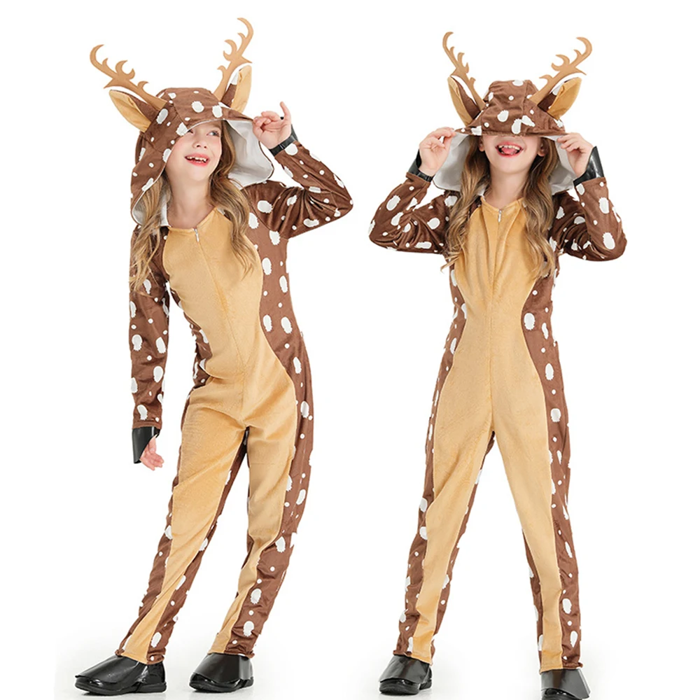 Reindeer Costume Women Christmas Dot Animal Cosplay Romper Enfant Reindeers Costumes For Enfants Deer Onesie
Reindeer Costume Women Christmas Dot Animal Cosplay Romper Enfant Reindeers Costumes For Enfants Deer Onesie