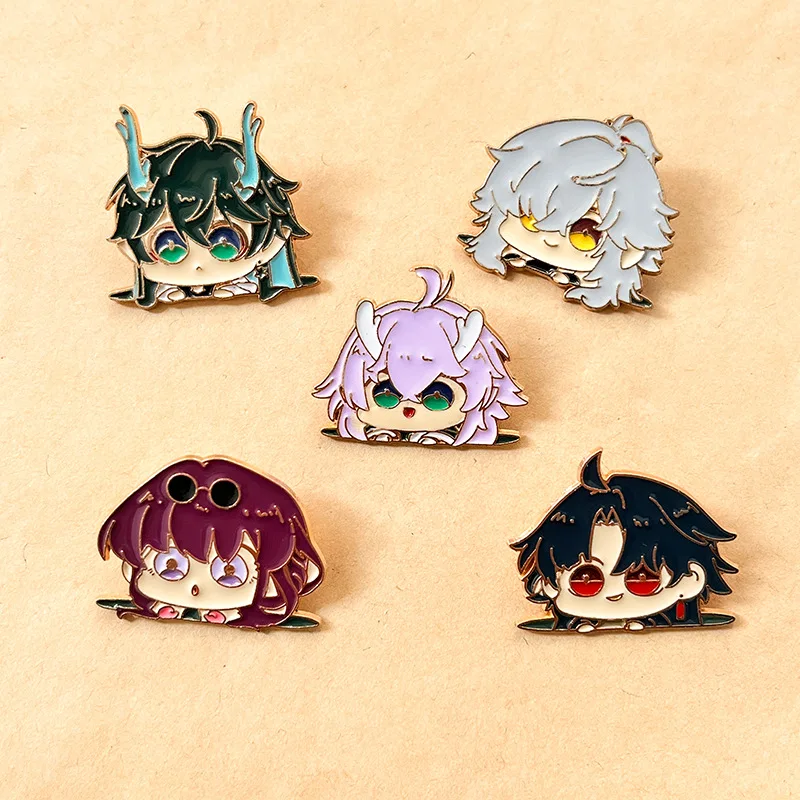5PCS Hot Game Honkai: Star Rail Series Cute Q-version Badge Cartoon Character Creativity Exquisite Kawaii Metal Brooch Gift
5PCS Hot Game Honkai: Star Rail Series Cute Q-version Badge Cartoon Character Creativity Exquisite Kawaii Metal Brooch Gift