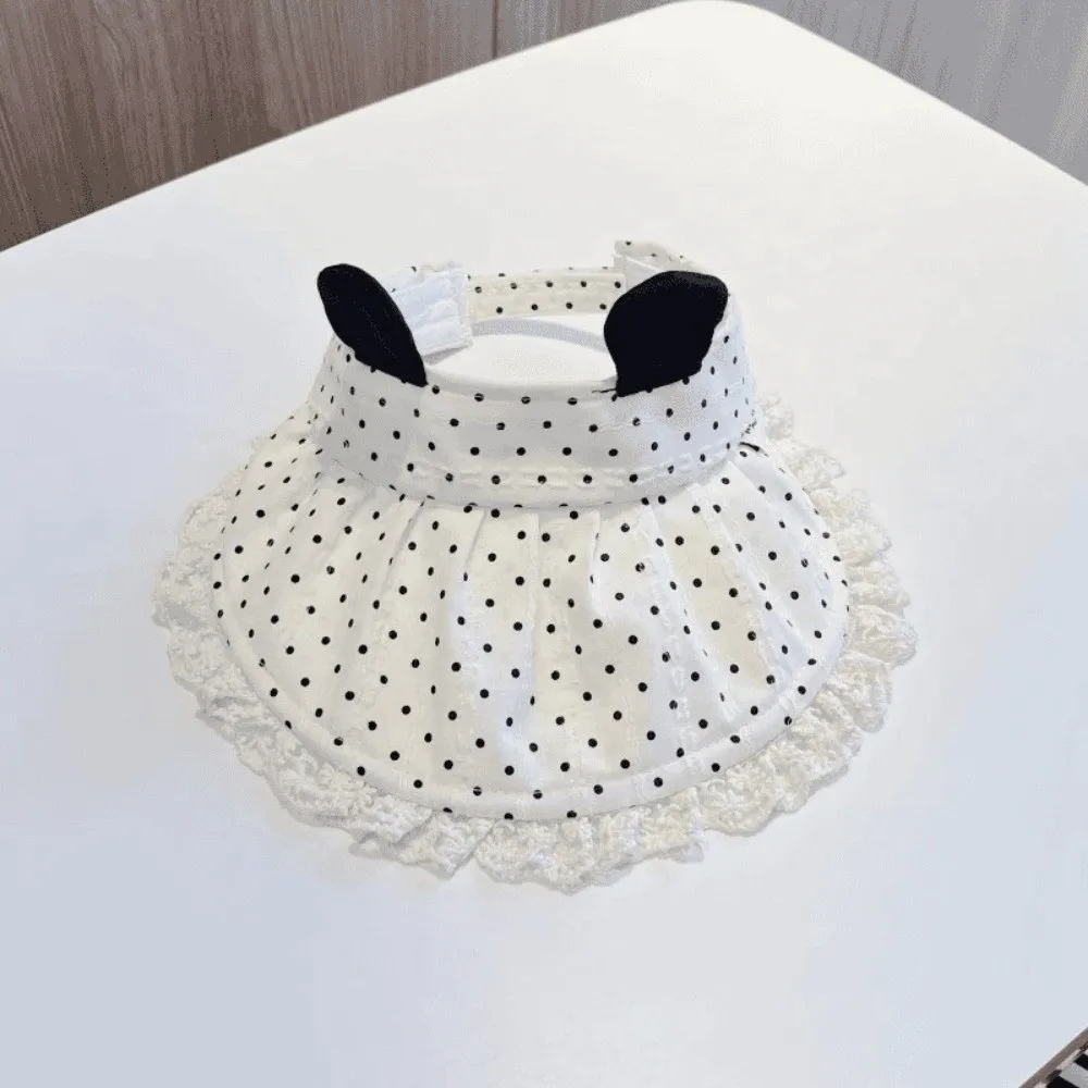 Sweet Summer Children's Sun Hat Outdoor with Lace Edge Sun Protection Hat Large Brim Visor Cap No Top Sunshade
Sweet Summer Children's Sun Hat Outdoor with Lace Edge Sun Protection Hat Large Brim Visor Cap No Top Sunshade