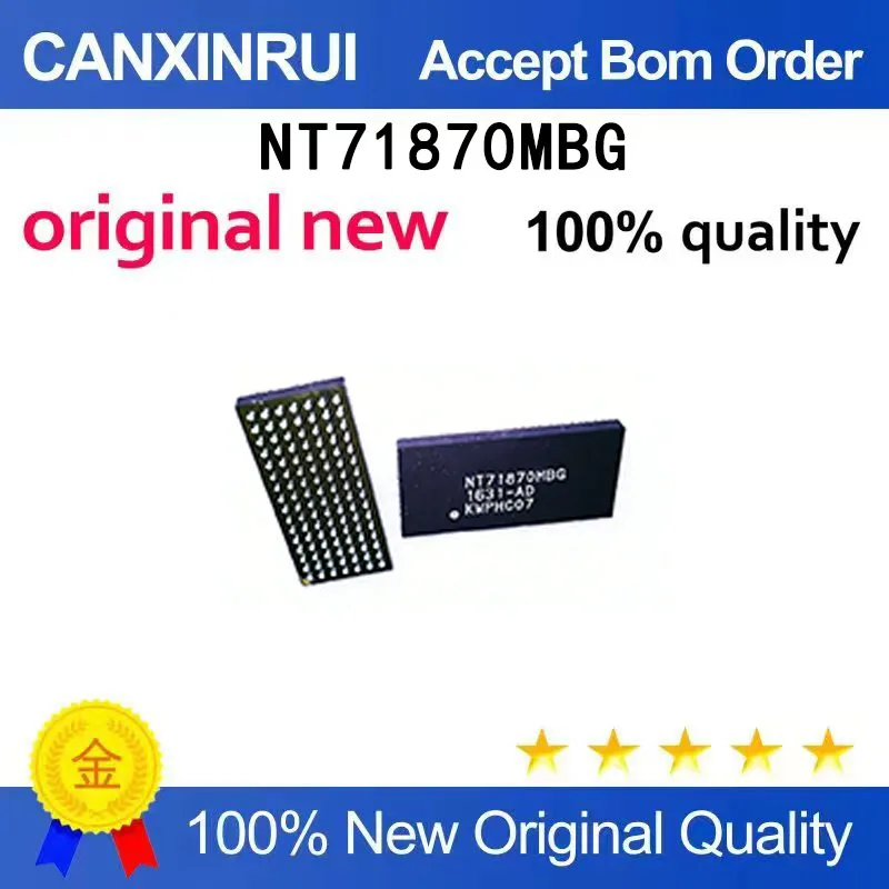 (5-100 pieces)NT71870MBG brand new BGA
(5-100 pieces)NT71870MBG brand new BGA