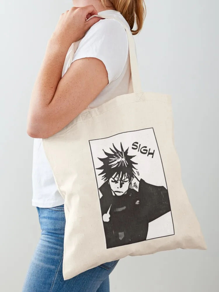 Megumi sighs manga panel Tote Bag shopping bags foldable personalized tote bag Handbags Canvas
Megumi sighs manga panel Tote Bag shopping bags foldable personalized tote bag Handbags Canvas
