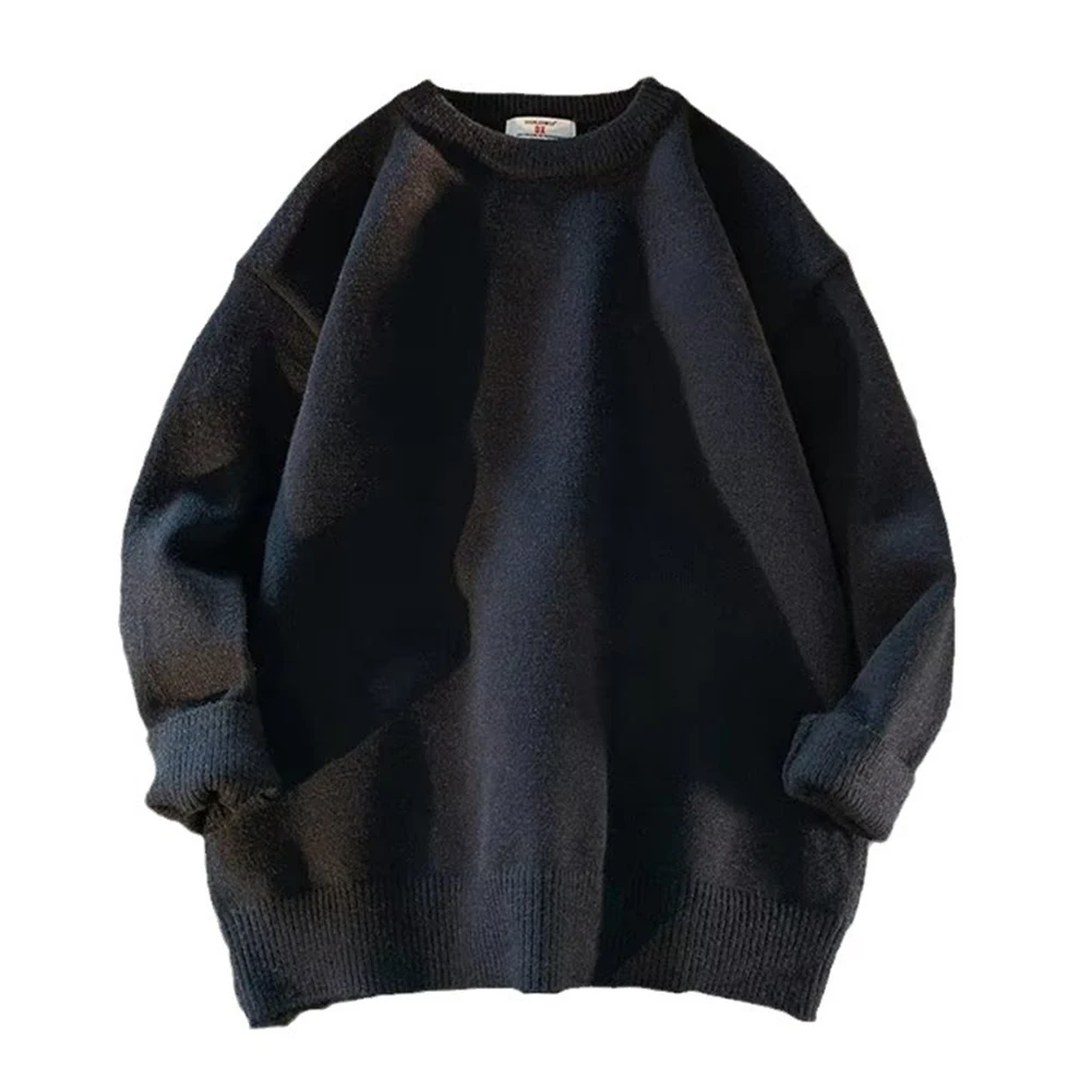 Men Autumn Winter Simple Sweater Loose Round Neck Base Knitted Sweater Trendy Pullovers Warm Long Sleeves
Men Autumn Winter Simple Sweater Loose Round Neck Base Knitted Sweater Trendy Pullovers Warm Long Sleeves