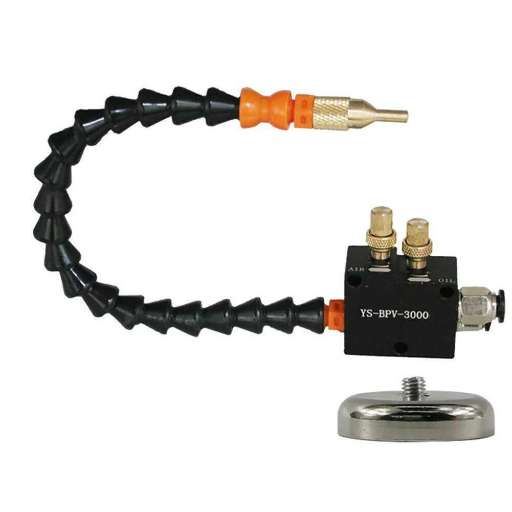 3L Machine Tool Spray Lubricator for Metal Engraving Grinding with Solenoid Valve Options and 300mm Flexible Shaft
3L Machine Tool Spray Lubricator for Metal Engraving Grinding with Solenoid Valve Options and 300mm Flexible Shaft