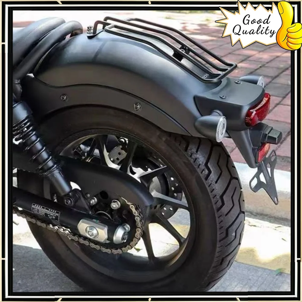 Good Quality For Honda Rebel CMX300/500 modified rear rack REBEL300/500 rack passenger luggage trunk rack
Good Quality For Honda Rebel CMX300/500 modified rear rack REBEL300/500 rack passenger luggage trunk rack