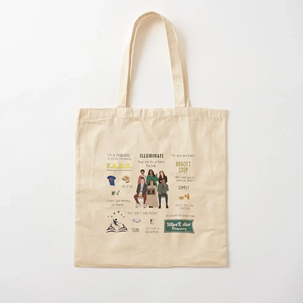 Abbott Elementary Pattern Set Tote Bag tote bags cloth bags shopper bag women canvas Bag
Abbott Elementary Pattern Set Tote Bag tote bags cloth bags shopper bag women canvas Bag