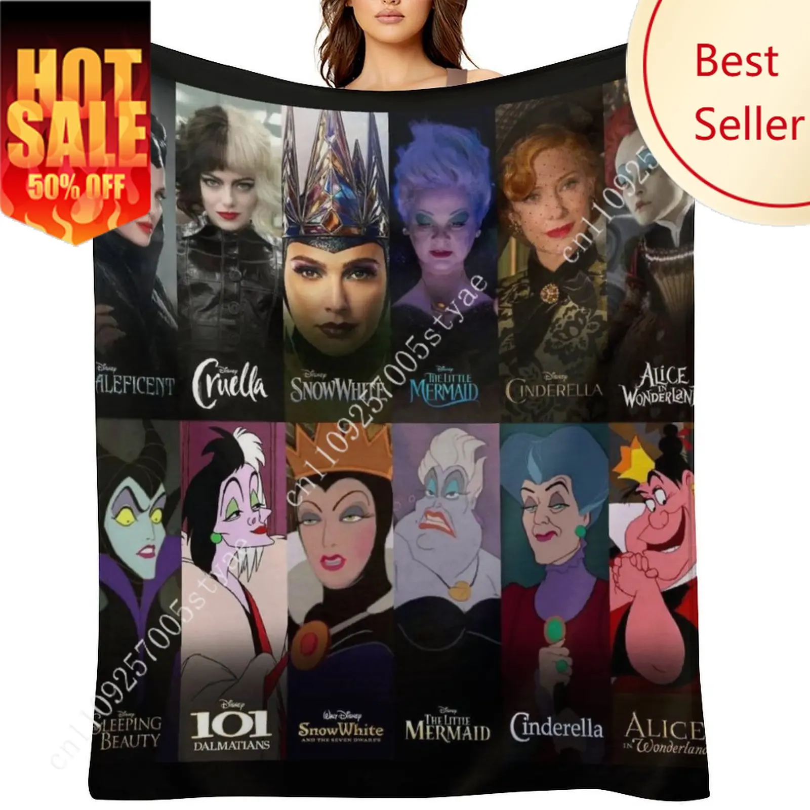 Disney Villains Blankets Disney Cartoon Plush Blanket Indoor Decoration Child Holiday Party Boy Girl Gifts Warm Custom Quilt
Disney Villains Blankets Disney Cartoon Plush Blanket Indoor Decoration Child Holiday Party Boy Girl Gifts Warm Custom Quilt