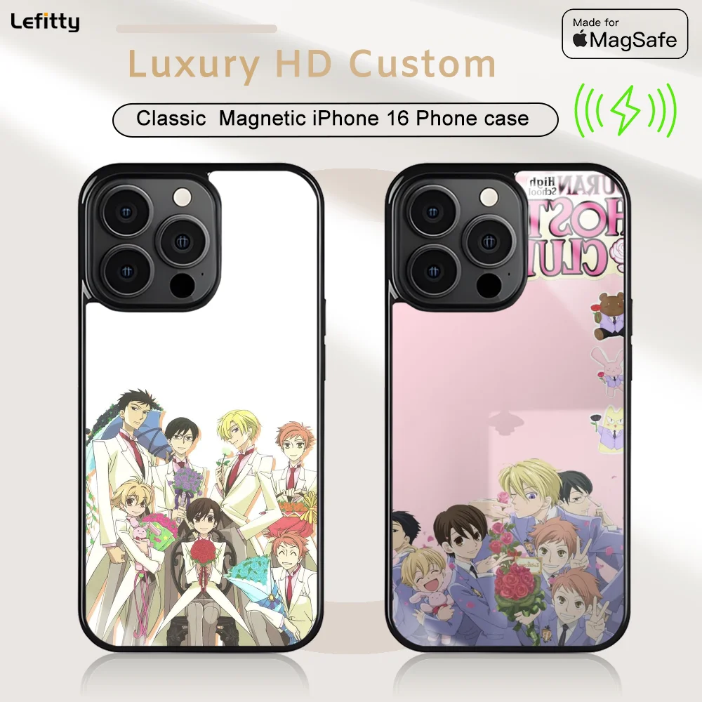 O-Ouran High School Phone Case For iPhone 16 15 14 13 12 11 Pro Max Plus Mini Magnetic Magsafe Wireless Charging Cover
O-Ouran High School Phone Case For iPhone 16 15 14 13 12 11 Pro Max Plus Mini Magnetic Magsafe Wireless Charging Cover