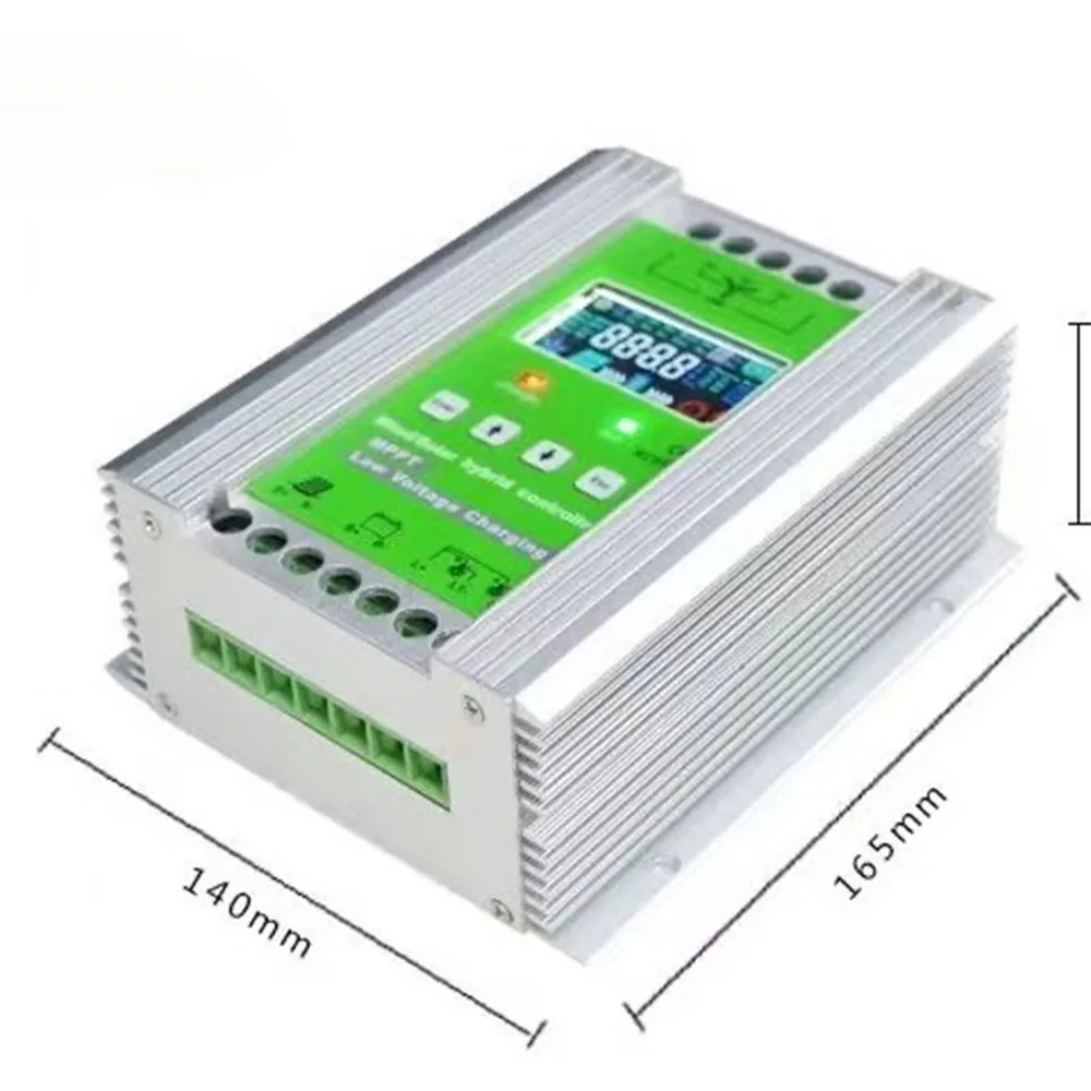 5KW 10KW 15KW 20KW 12V 24V 48V Wind Solar MPPT Hybrid Controller - Regulator for Wind Turbine Battery Charging
5KW 10KW 15KW 20KW 12V 24V 48V Wind Solar MPPT Hybrid Controller - Regulator for Wind Turbine Battery Charging