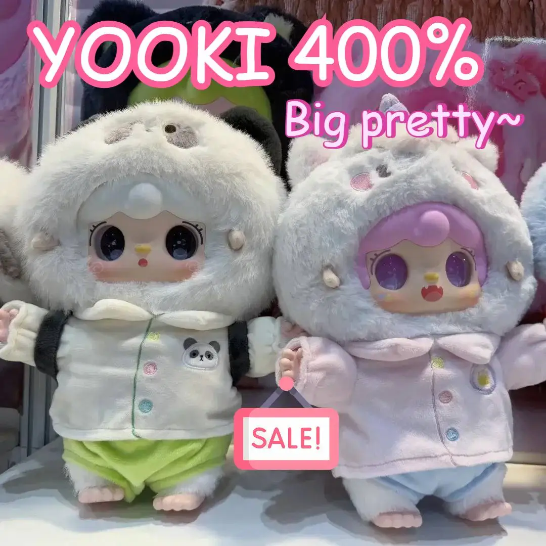 Yooki 400% Cute Pet Dream Series Cute Blind Box Toy Mystery Box Tabletop Decoration Cute Doll Collectibles Surprise Gifts
Yooki 400% Cute Pet Dream Series Cute Blind Box Toy Mystery Box Tabletop Decoration Cute Doll Collectibles Surprise Gifts