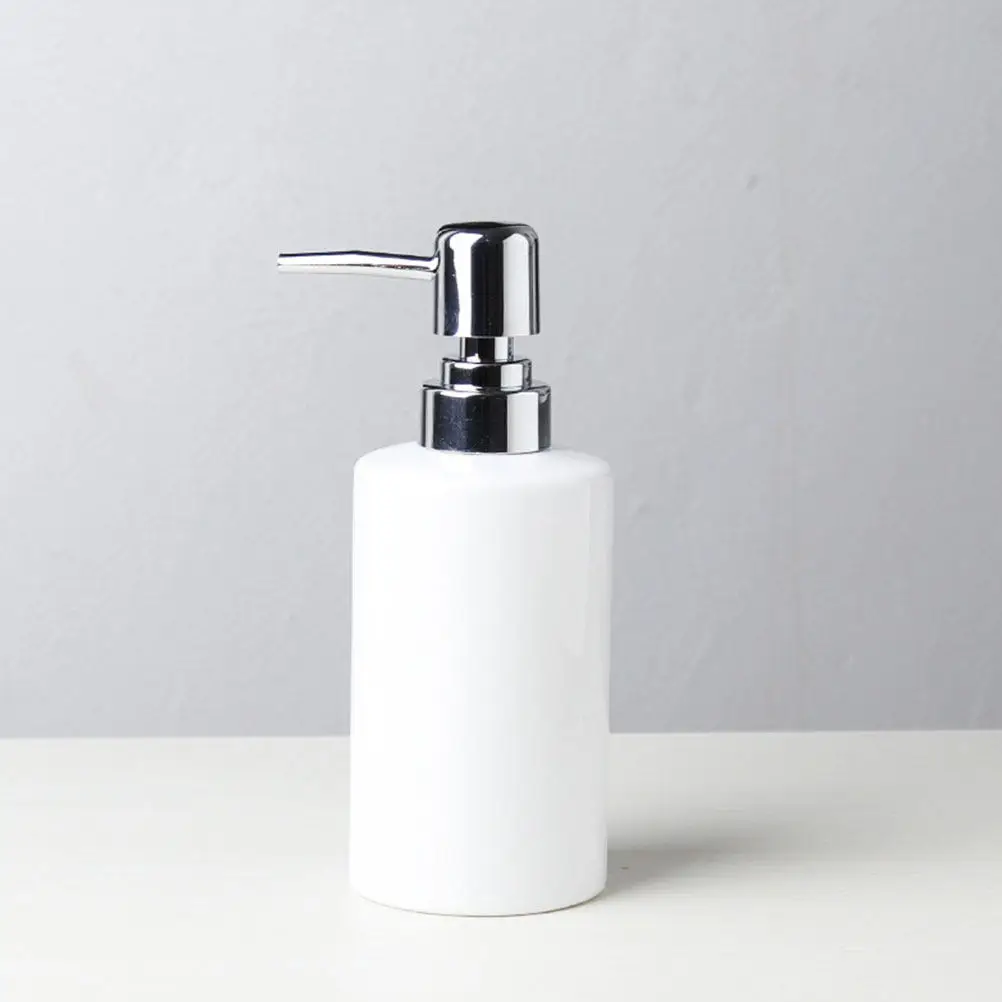 1Pcs Thick Ceramic Subpackaging Bottle Portable Press Pump Dispenser for Lotion Cream Conditioner Body Wash Shampoo Essential
1Pcs Thick Ceramic Subpackaging Bottle Portable Press Pump Dispenser for Lotion Cream Conditioner Body Wash Shampoo Essential