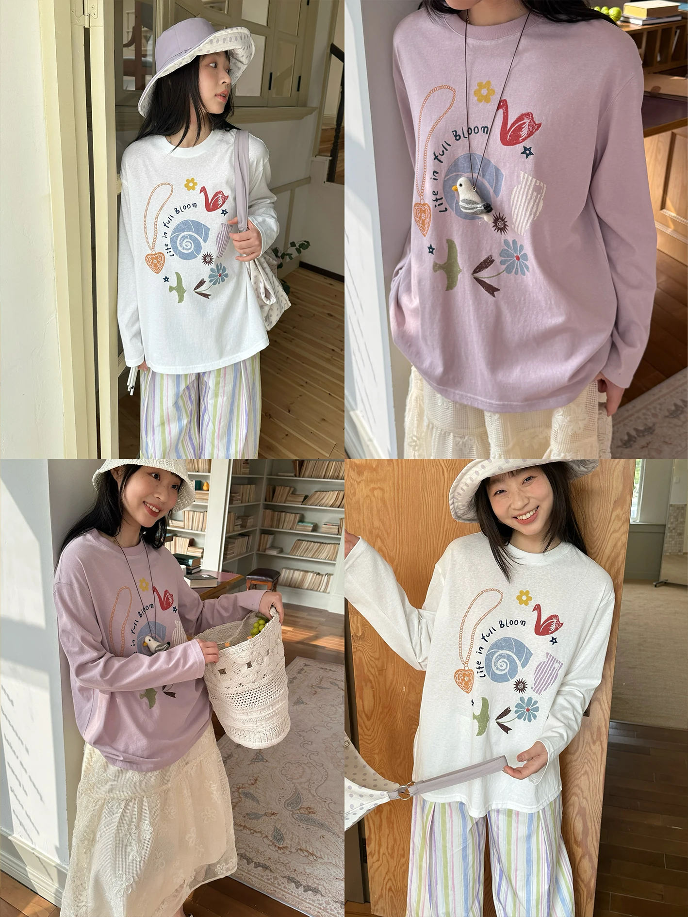 Loose Long Sleeve T-Shirt Beach Fun Print Snowflake Cotton Breathable Sunshade Cover up Casual Style round Neck Tee
Loose Long Sleeve T-Shirt Beach Fun Print Snowflake Cotton Breathable Sunshade Cover up Casual Style round Neck Tee