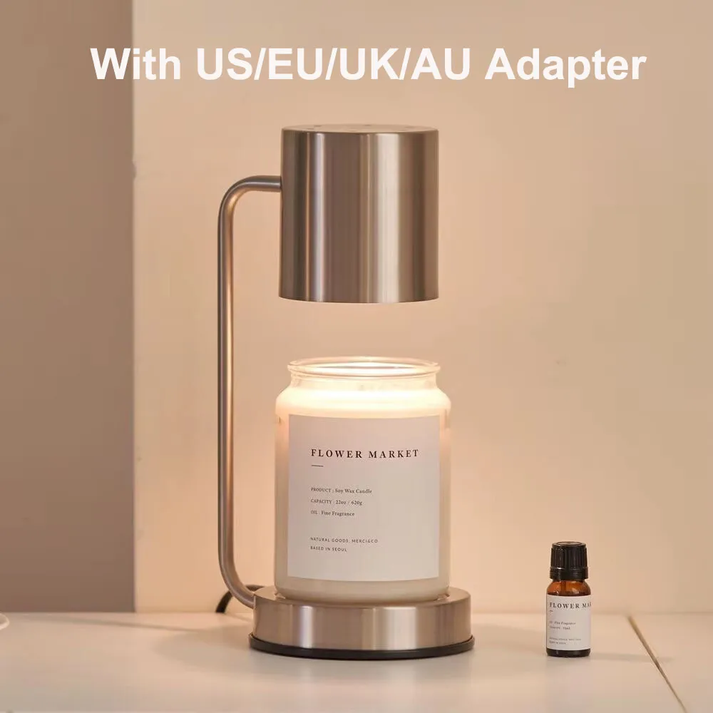 Modern Candle Warmer Table Light Metal Wax Burner Dimmable Candle Table Lamp Desk Lamp for Bedroom Living Room Atmosphere light
Modern Candle Warmer Table Light Metal Wax Burner Dimmable Candle Table Lamp Desk Lamp for Bedroom Living Room Atmosphere light