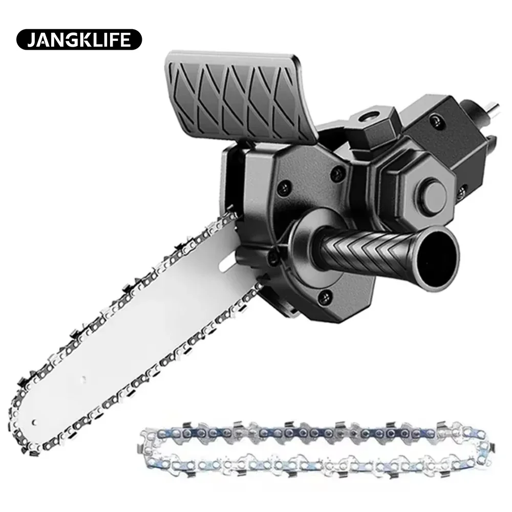 JANGKLIFE 4/6 Inch Drill Modified To Chainsaw adapter Portable Conversion Kits Woodworking Pruning
JANGKLIFE 4/6 Inch Drill Modified To Chainsaw adapter Portable Conversion Kits Woodworking Pruning