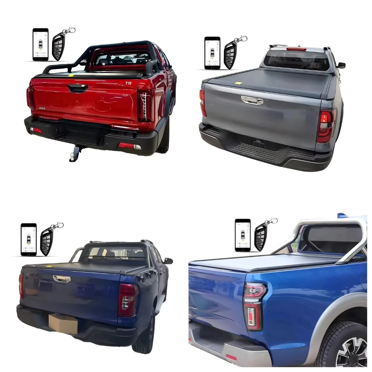 Electric Roller Shutter Tonneau Cover For Poer Pao JAC T9 T8 Kaicheng Hunter F70 Lantuozi Tunland G7 V9 Shark
Electric Roller Shutter Tonneau Cover For Poer Pao JAC T9 T8 Kaicheng Hunter F70 Lantuozi Tunland G7 V9 Shark