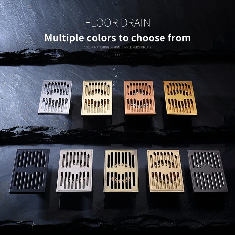 Bathroom Floor Shower Drain Waste Floor Drain Anti-odor Bathtub Shower Drainer Brass Square Drainage 140X90mm
Bathroom Floor Shower Drain Waste Floor Drain Anti-odor Bathtub Shower Drainer Brass Square Drainage 140X90mm