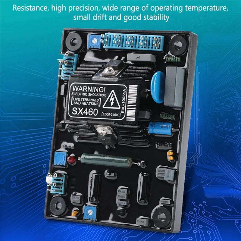 AT43-SX460 Input 190-264VAC Automatic Engine Voltage Regulator AVR Generator Accessories Engine Voltage Regulator
AT43-SX460 Input 190-264VAC Automatic Engine Voltage Regulator AVR Generator Accessories Engine Voltage Regulator