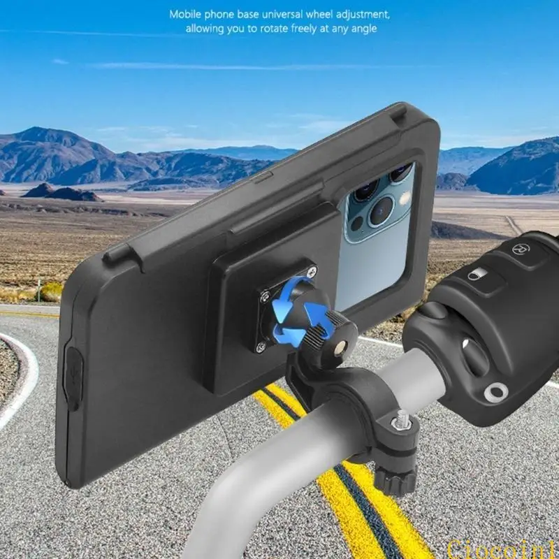 Y1UB Bike Phone Holder Waterproof Cellphone Holder Motorcycle Touching Screen Case
Y1UB Bike Phone Holder Waterproof Cellphone Holder Motorcycle Touching Screen Case