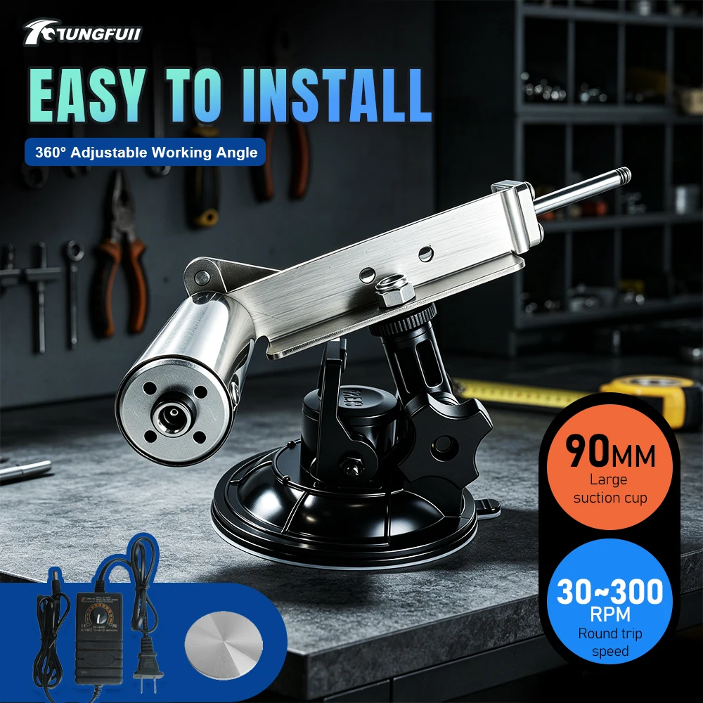 Tungfull Stainless Steel Reciprocating Linear Actuator 30-300RPM Variable Speed Suction Cup Mount Linear Motion Mechanism
Tungfull Stainless Steel Reciprocating Linear Actuator 30-300RPM Variable Speed Suction Cup Mount Linear Motion Mechanism