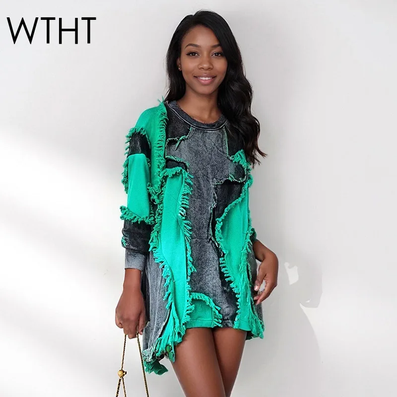 WTHT модная женская толстовка с кисточками и дизайном контрастного цвета, осень 2022, пуловеры с круглым вырезом и длинными рукавами, женские 1LS2529
WTHT модная женская толстовка с кисточками и дизайном контрастного цвета, осень 2022, пуловеры с круглым вырезом и длинными рукавами, женские 1LS2529