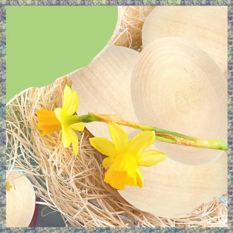 WON 12 Pcs Wooden Eggs Painted Fake Easter Eggs Unpainted Fake Wooden Eggs For Crafts,Easter Decoration Easy Install Wood Color
WON 12 Pcs Wooden Eggs Painted Fake Easter Eggs Unpainted Fake Wooden Eggs For Crafts,Easter Decoration Easy Install Wood Color