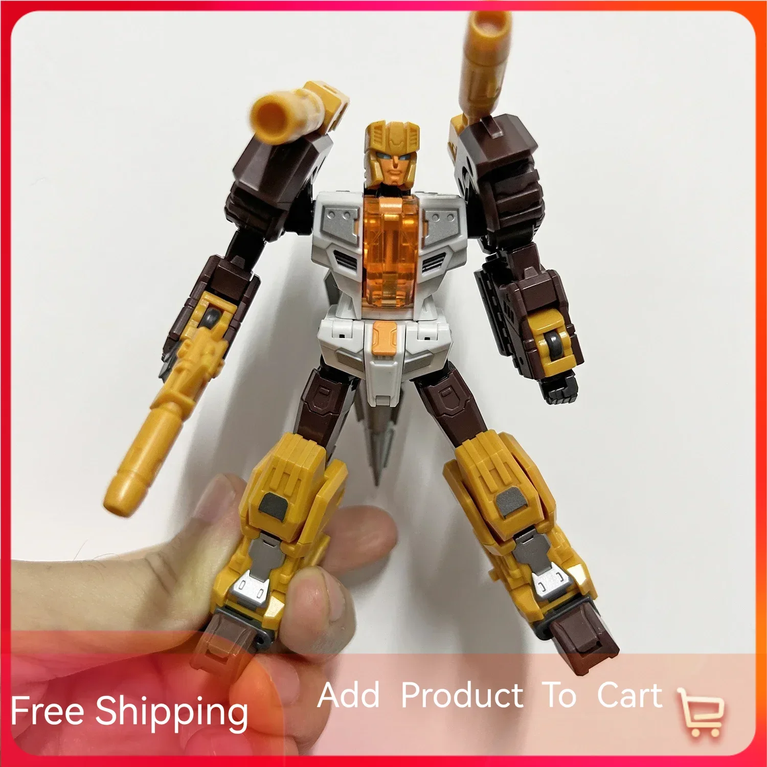 CRAFTSMAN TOYS Transformation Toys DJS-02A Computron STEEL DRILL Nosecone MINI Deformation Robot Action Figure Anime Figure
CRAFTSMAN TOYS Transformation Toys DJS-02A Computron STEEL DRILL Nosecone MINI Deformation Robot Action Figure Anime Figure