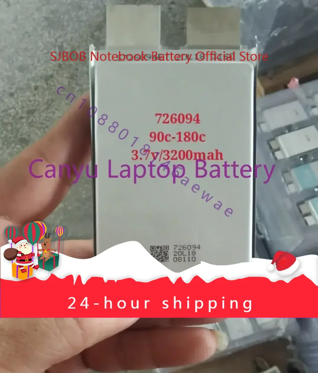 New 3.7V 3200mAh 726094 90C DIY Battery Power Cell For Emergency Jump Starter scooter toy models Drone
New 3.7V 3200mAh 726094 90C DIY Battery Power Cell For Emergency Jump Starter scooter toy models Drone