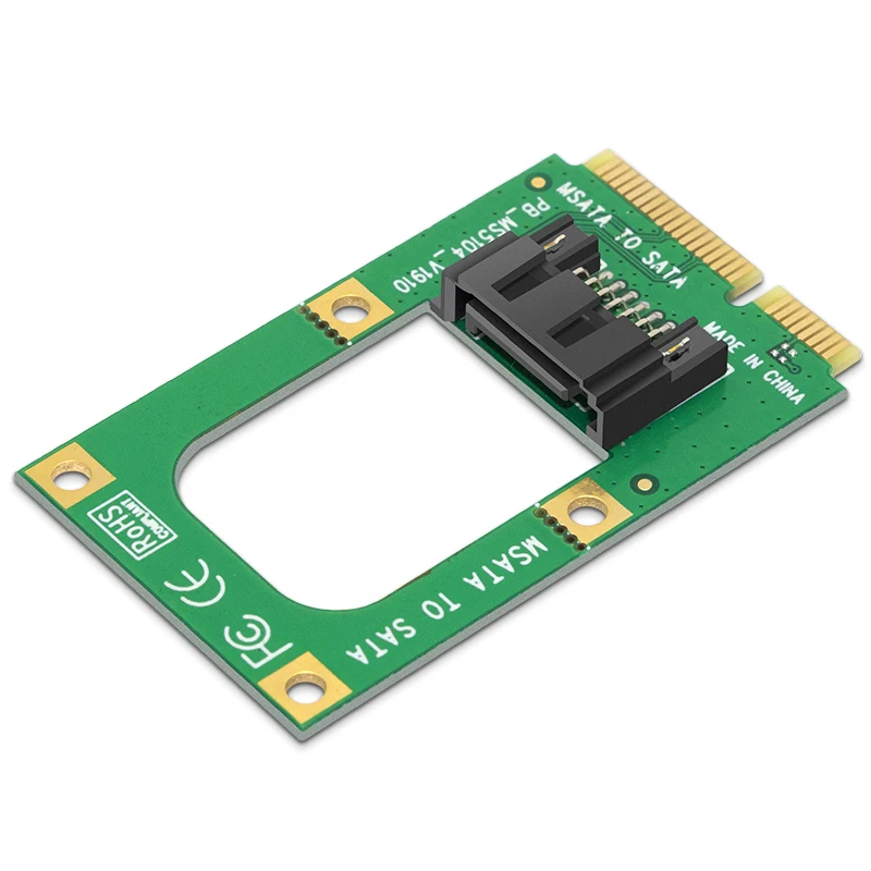 Карта преобразователя Mini SATA в 7-контактный разъем SATA mSATA в SATA для жесткого диска SSD 2,5 дюйма 3,5 дюйма с адаптером кабеля SATA Полностью высокий половинный размер
Карта преобразователя Mini SATA в 7-контактный разъем SATA mSATA в SATA для жесткого диска SSD 2,5 дюйма 3,5 дюйма с адаптером кабеля SATA Полностью высокий половинный размер