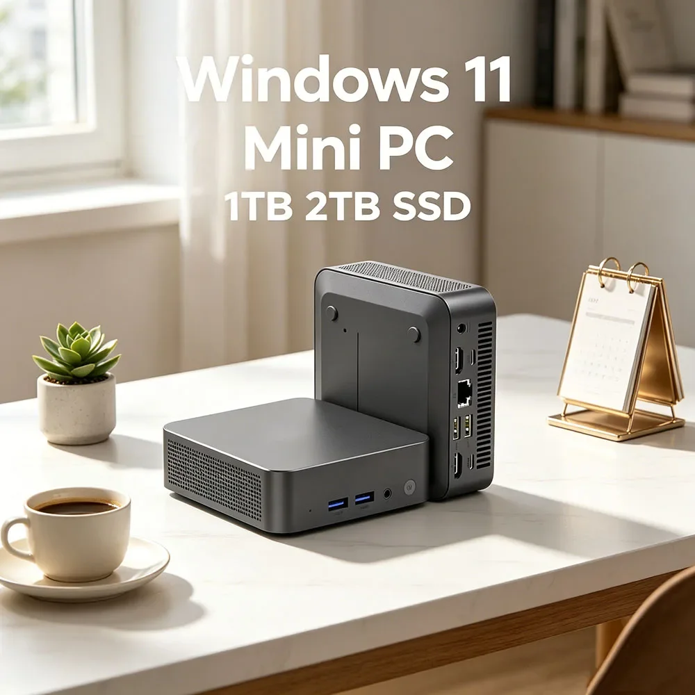 Versatile Windows 11 Pro Mini PC, Core N95, 32GB RAM, 1TB/2TB SSD, WiFi6, BT5.2, 4K HD, Office & Gaming, 3 Years Warranty
Versatile Windows 11 Pro Mini PC, Core N95, 32GB RAM, 1TB/2TB SSD, WiFi6, BT5.2, 4K HD, Office & Gaming, 3 Years Warranty