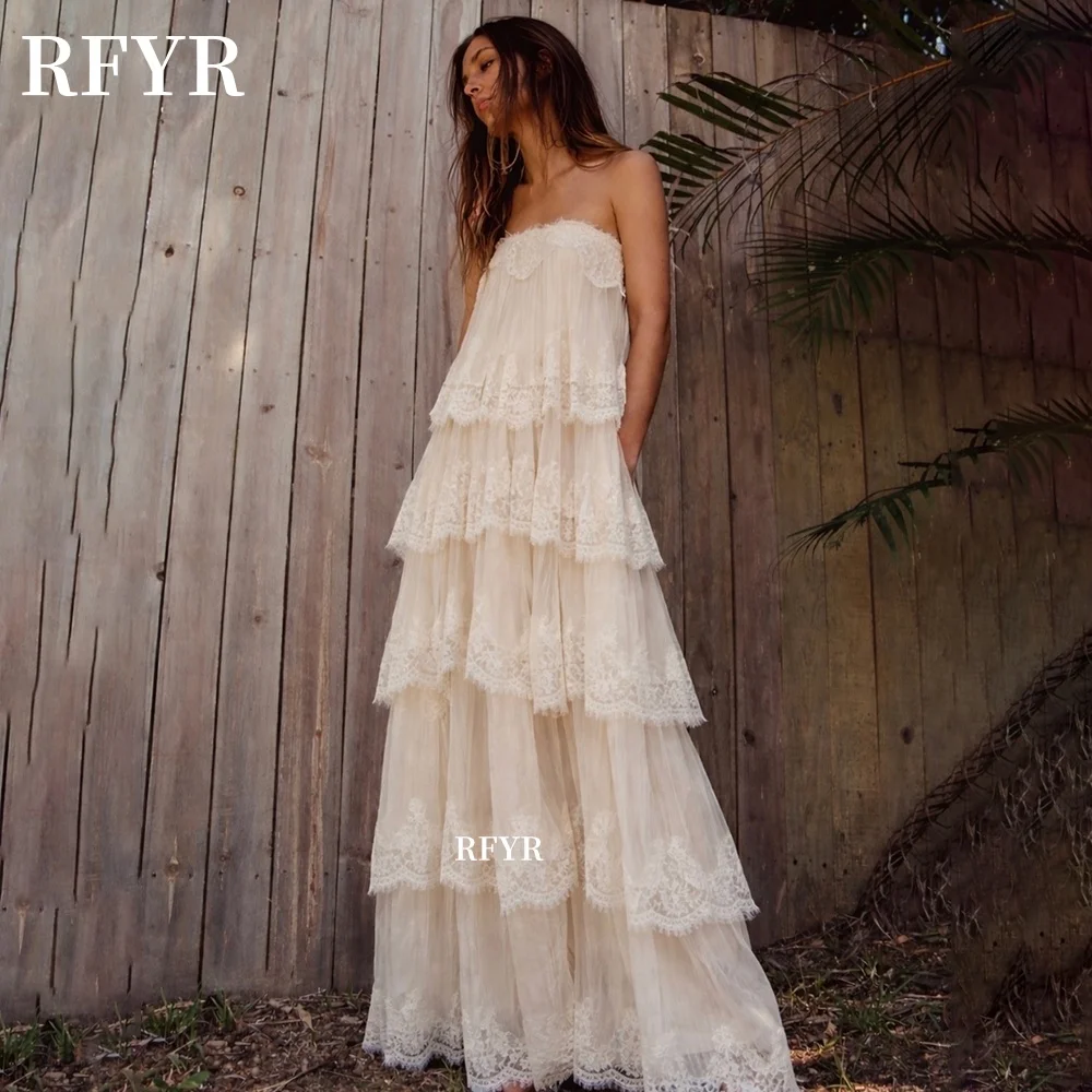 RFYR Sexy Prom Dress Lace Layers Evening Dress Lace Up Back Party Dress فساتين مناسبة رسمية Customized
RFYR Sexy Prom Dress Lace Layers Evening Dress Lace Up Back Party Dress فساتين مناسبة رسمية Customized